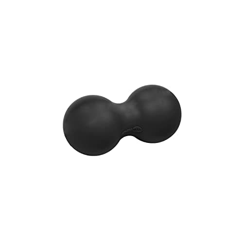 Image of Fitness Mad Peanut Massage Ball, Double Lacrosse Ball for Myofascial Release, Trigger Point Therapy, Deep Tissue Massage & Relax Tight Muscles (Black)