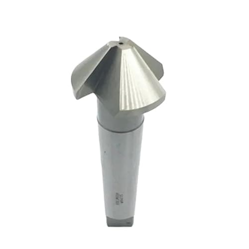 Image of HSS Morse Taper Shank 60 Degree Countersink Drill Bit 3 Cutting Edges Chamfering Drilling Cutter Tool(20.5mm - MT2)