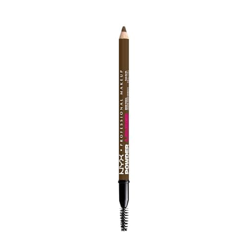 Image of NYX Professional Makeup Powder Louder Brow Pencil, Buildable Shades, Up to 12 Hours of Wear, Transfer and Fade Resistant, With Thickening Micro-Fibres, Vegan Formula, Shade: Soft Brown