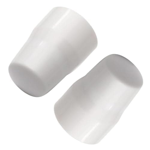 Image of 2 Pack Radiator Valve Caps,Radiator Caps,Universal Push-Fit Radiators Cap,White Plastic Radiators Replacement Cover,Easy Install,Safe and Durable,for Home Heating System and Vehicle