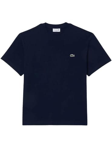 Image of Lacoste Mens Logo T-Shirt Navy M