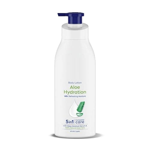 Image of Aloe Hydration Body Lotion – 400 ml | 48-Hour Moisturization | With Aloe Vera | Non-Sticky & Refreshing | For Men & Women