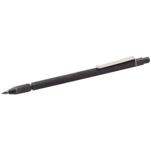Image of Draper 150mm Carbide Tip Pocket Scriber | Plated Steel Body | Marking Tool | Multi-Use Marker | Soft & Hard Materials 37349