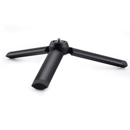 Image of HeiyRC Mini Vlog Tripod for DJI Pocket 3 OM Osmo Mobile 7P 6, for GoPro 13 Max Hero, for Insta360 X5 X3 X4, for DJI Action 5 Pro Smooth Hohem Feiyu DSLR Camera Desktop Tabletop Stand Grip Accessories