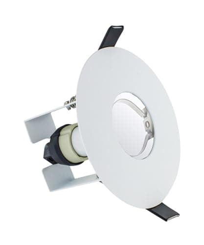 Image of Integral Evofire Fire Rated GU10 Downlight White With Insulation Cover 70-100mm Hole Size
