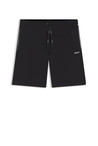 Image of BOSS Mens Mix&Match Short CW Embroidered-Logo Shorts in Stretch Cotton