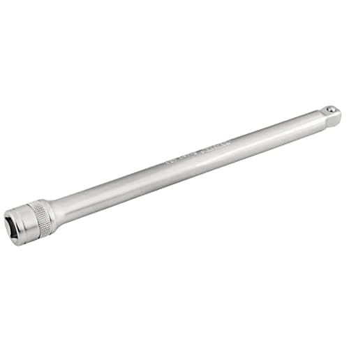 Image of Draper 16763 1/2" Square Drive Satin Chrome Wobble Extension Bar 250MM Long, Blue