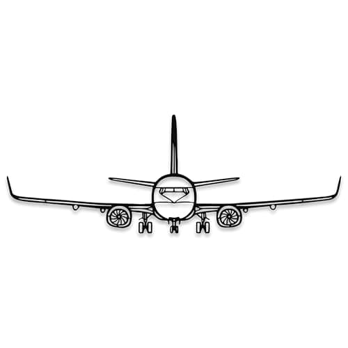 Image of Rajukit Airplane Metal Wall Art–Minimalist Aviation Wall Decor for Home,Office,or Pilot Gifts–Durable Airplane Wall Art Decor for Aviation Enthusiasts
