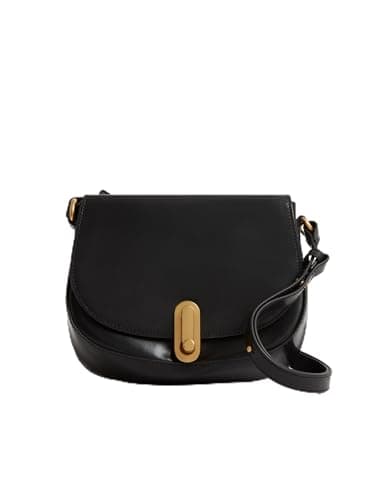 Image of Ted Baker Women's S283736BLACKO/S Twist Lock Detail Shoulder Bag, Black