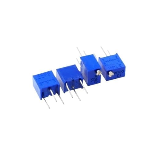 Image of 100PCS Trimmer Potentiometer 3266W 1K 2K 5K 10K 20K 50K 100K 200K 500K 1M 100R 500R Ohm Precision Potentiometer(10K Ohm)