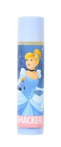 Image of Lip Smacker Disney Princess Collection, Cinderella Single Lip Balm for Kids, Safe-to-Use and Color Free for a Natural Finish, Vanilla Sparkle Flavoured