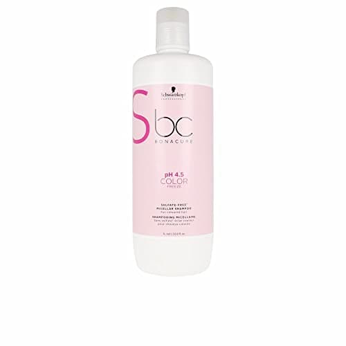 Image of Schwarzkopf Professional Bonacure Color Freeze Ph 4.5 Micellar Sulfate Free Shampoo, Fresh, 1000 ml
