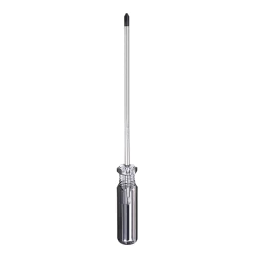 Image of sourcing map Magnetic Phillips Screwdriver 5x150mm Rod PH2 Carbon Steel Cross Head Screw Driver with Non-Slip Handle for Appliances Repair Improvement, Black