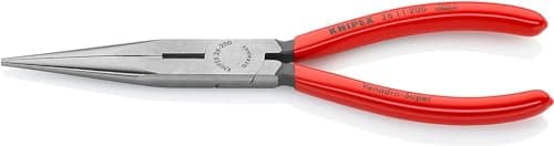 Image of KNIPEX Snipe Nose Side Cutting Pliers (Stork Beak Pliers) with Plastic Coating 200 mm, 26 11 200