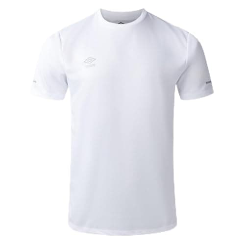 Image of Umbro Mens Training T-Shirt Adults White M