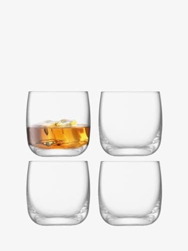 Image of LSA International Borough Tumbler 300 ml Clear | Set of 4 | Dishwasher Safe | BG02