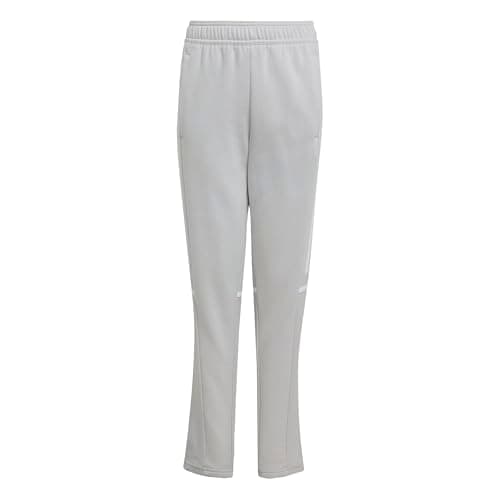 Image of adidas Unisex Kids SQUADRA25 Sweat Pant Kids, Team Light Grey/White, 11-12 Years