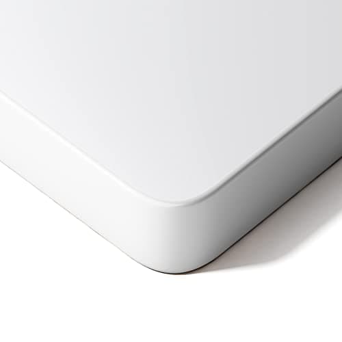 Image of MAIDeSITe Table Top,Desktop for Height Adjustable Electric Standing Desk,White,160 * 80 * 2.5 cm