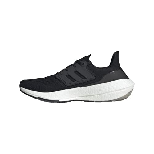 Image of adidas Women's Ultraboost 22 Running Shoe, Black/Black/White, 5