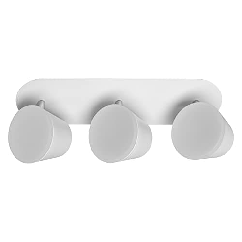 Image of LEDVANCE LED Wall and Ceiling Luminaire with 3 Spotlights for the Bathroom Made of High-Quality Aluminum, Color temparature Adjustable via Wall Switch (Warm White or Cold White), IP44, 3x7W, LED SPOT