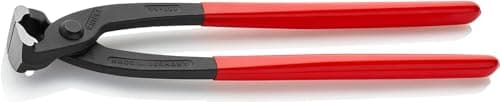 Image of KNIPEX Concreters' Nipper (Concreter's Nippers or Fixer's Nippers) Black atramentized, Plastic Coated 280 mm (self-Service Card/Blister) 99 01 280 SB