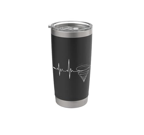 Image of Heartbeat Tornado Love Storm Passion Stainless Steel Insulated Tumbler