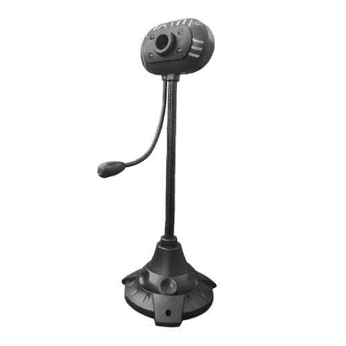 Image of ZYKEJJDDAK 360 Degree Rotating Webcam with Auto Focused and USB Connection for Home Video Calls and Interactives Streaming USB Webcam with Microphones