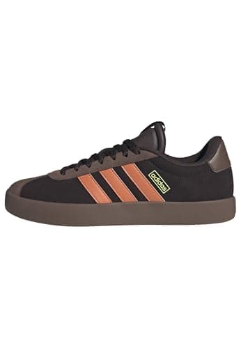 Image of adidas Men's VL Court 3.0 Shoes, Aurora Coffee/Dusky Orange/Earth strata, 9.5 UK