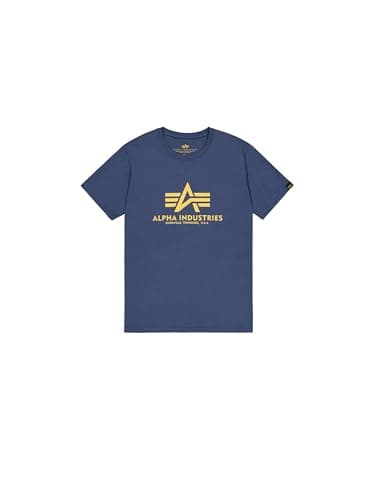 Image of Alpha Industries Basic T-Shirt for Men New Navy
