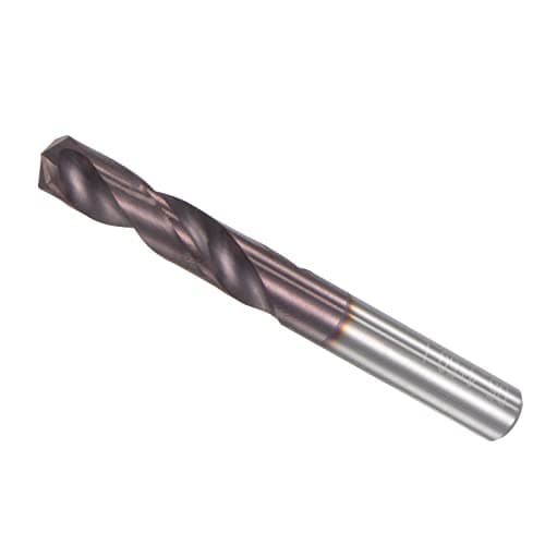 Image of CoCud Solid Carbide Drill Bit, 5.4mm Diameter, AlTiSin Coated K45/P10 Tungsten Carbide Twist Drill Bits - (Applications: for Hardened Steel Stainless Steel Alloy), 1-Piece