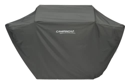 Image of Campingaz Premium L grill cover, waterproof grill cover with PU coating, weatherproof, stable fastening 3 Series & Select 4 gas grills; protection against rain and moisture, Black
