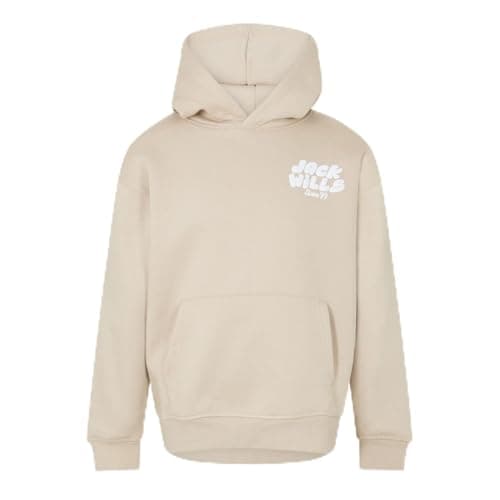 Image of Jack Wills Kids LL OTH Hoodie Beige 7-8 Years