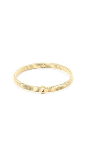 Image of Tommy Hilfiger Jewelry Women's Stretch Bangle Bracelet in Yellow Gold - 2781005