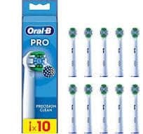Image of Oral-B Pro Precision Clean Replacement Heads, Pack of 10