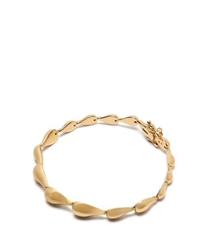 Image of kate spade new york Molten Statement Bracelet, One Size, Brass,CZ, Cubic Zirconia