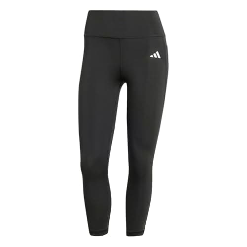 Image of adidas Women's Optime Essentials Stash 3/4 Leggings Tights, Black, L