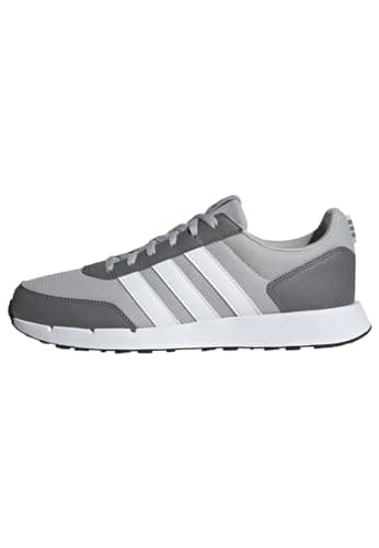 Image of adidas Unisex Run 50s Shoes, Grey Two/Cloud White/Grey Four, 7 UK