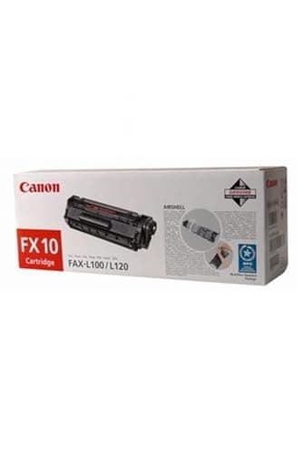 Image of Canon FX 10 FX-10 fax laser toner cartridge for L100 / L120 Fax MF 4120 / 4140 / 4150 black FX10