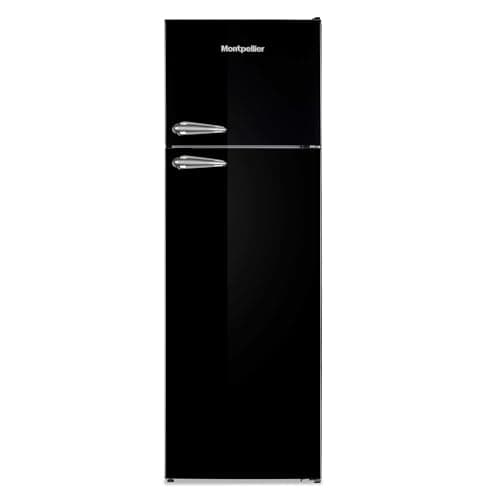 Image of Montpellier MAB346EK 312litre RETRO Fridge Freezer Class E Black