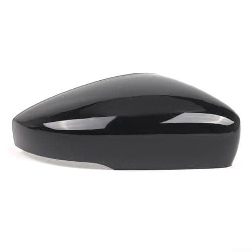 Image of Gdfnmogo Gloss Black Right Side Mirror Housing Cover Compatible with For Polo MK5 2009-2017 Models - Replacement for OEM 6R0857538B 6R0857538C