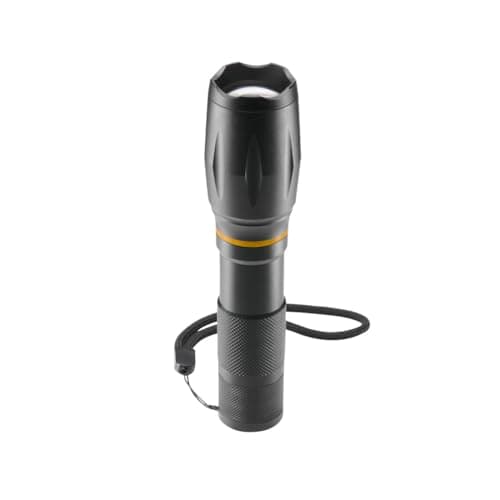 Image of Hama “W200” LED Torch, Batteries, Zoom, COB, Aluminium, 3 Modes