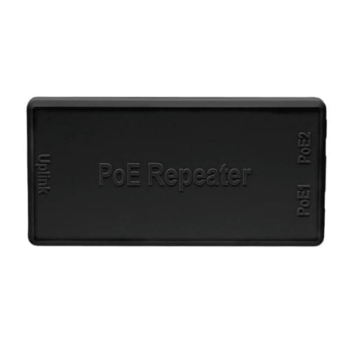 Image of YPBEW POEs Powered Ethernet Switches Offering 2 Ports and 100Mbps 1000Mbps Speeds for High Speed Networking and Simplified Setup Home Environments Power Over Ethernet