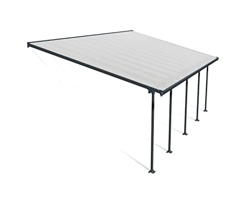 Image of Palram Canopia Feria Patio Cover (4x7.87, Grey)