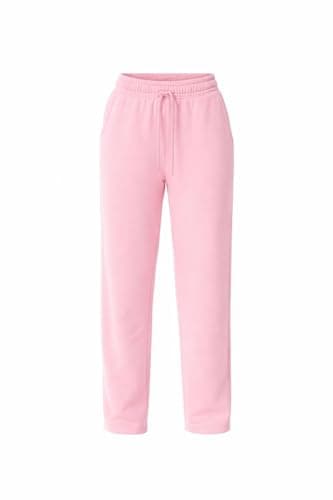 Image of Super Nova Straight Leg Joggers for Womens UK | Stylish, Comfortable & Perfect for Everyday Wear | Premium Women's Fleece Joggers (UK, Alpha, S, Regular, Regular, 1, Baby Pink)