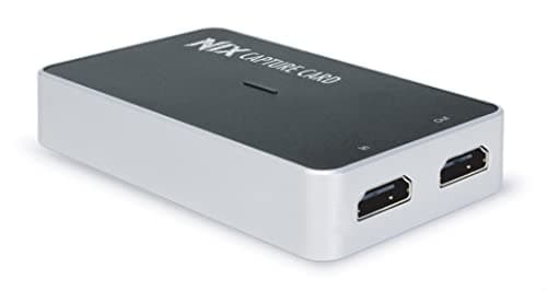 Image of Plugable HDMI Video Capture Card, USB 3.0 or USB C, Record, Stream and Go Live with DSLR, 1080P 60FPS with HDMI Pass Through - Compatible with Windows, Mac OS, Linux, OBS Streaming