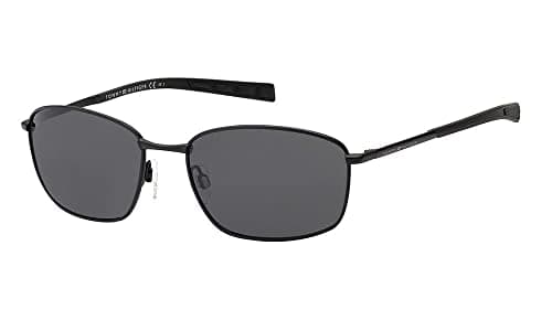 Image of Tommy Hilfiger Th 1768/s 003/IR MATT BLACK Sunglasses Men's Metal, Standard, 57