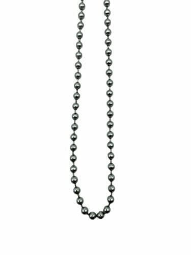 Image of Premium Roller Blind Chrome Beaded Pull Chain - Continuous Loop (75cm Drop, Chrome)