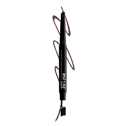 Image of NYX PROFESSIONAL MAKEUP Fill & Fluff Eyebrow Pomade Pencil, Chocolate
