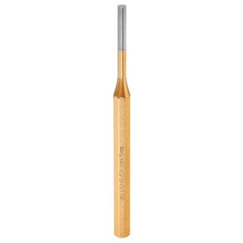 Image of sourcing map Pin Punch 5mm(1/5") 150mm Length Metric Non-marring Alloy Steel Cylindrical Alignment Punch Drive Pin Tools for Automotive Watch Repair Jewelry Craft