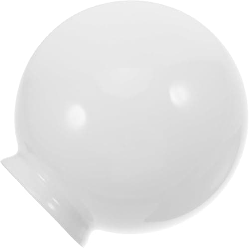 Image of Frosted White Glass Globe Lamp Shade 150mm Diameter – Ceiling Fan & Pendant Light Replacement Cover